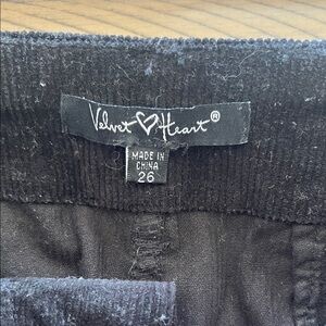 Velvet Heart Dark Corduroy Trousers